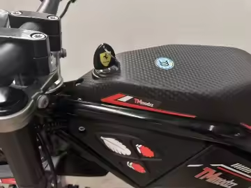 TMModzz Dirtbike - Seat Detail with Logo
